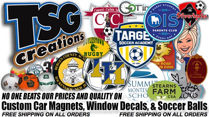 LeSheppard's tweet photo. At https://t.co/F8gJyVlJbZ #TSGsports you get "Nothing But The Best" in Custom Car Magnets #CarMagnets, Window #Decals, &amp; Custom #Soccer Balls #customballs. TSG is the best #deals #prices #quality #value &amp; designed #impact to #Promote a #business #event #camp #schools. Call today https://t.co/6sQTUEcMcU