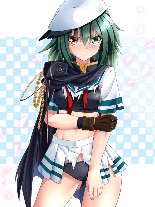 木曾大破 #艦これ #艦隊これくしょん #木曾改二 https://t.co/DKhRNlkzh0 