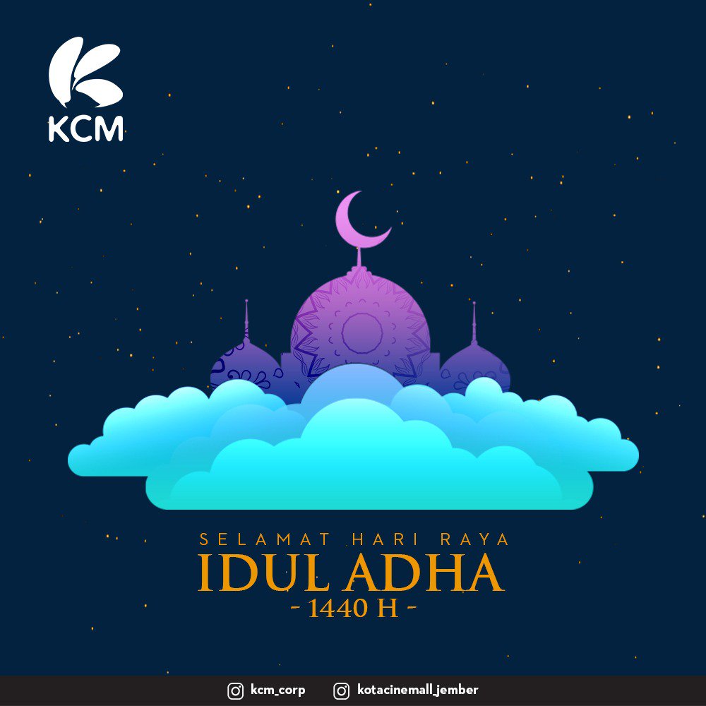 Masak air biar MATENGG!!!
Bernyanyi sambil menabuh gendang,
Rupanya lupa dengan memakai nada,
Hari ini sudah mulai takbir berkumandang,
Selamat hari Raya idul Adha.

Kami segenap Keluarga KCM mengucapkan Selamat Hari Raya Idul Adha 1440H Mohon maaf lahir &amp; batin❤