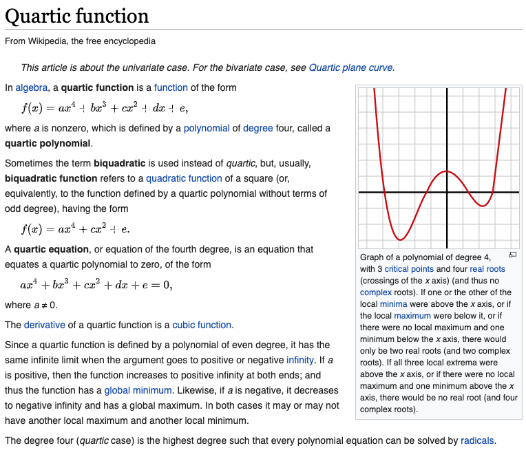 At 15, he developed his *own* method to solve quartic functions f(x) = ax^4 + bx^3 + cx^2 + dx + eat 16, he independently developed and investigated the Bernoulli numbers he also calculated Euler's constant up to 15 decimal placesclearly, he lived and breathed mathematics