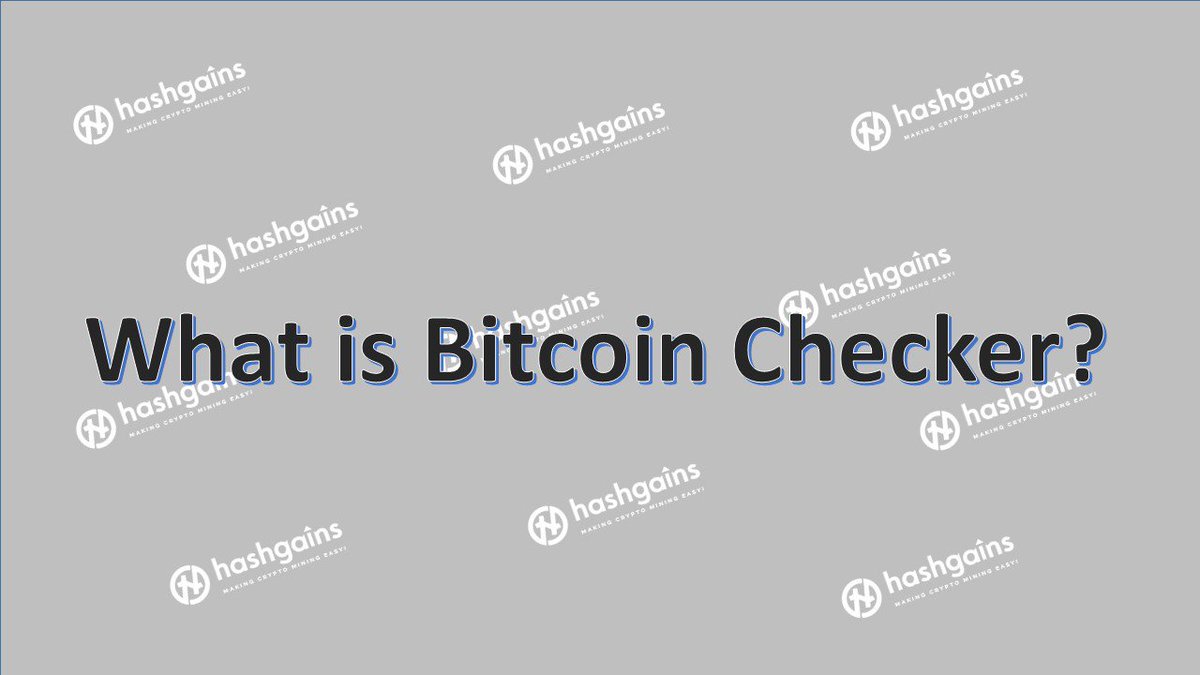hashgains's tweet photo. Bitcoin Checker is a rock solid app that is designed to display the updated prices on most #cryptocurrencies all across the globe. Read More: https://t.co/e8iVo1D0ln 
#whatis #bitcoinchecker #cryptocurrency #bitcoin https://t.co/JzPsOegEqT