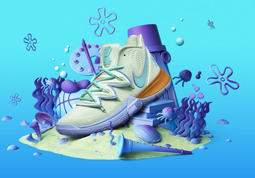 nike kyrie 5 squidward footlocker