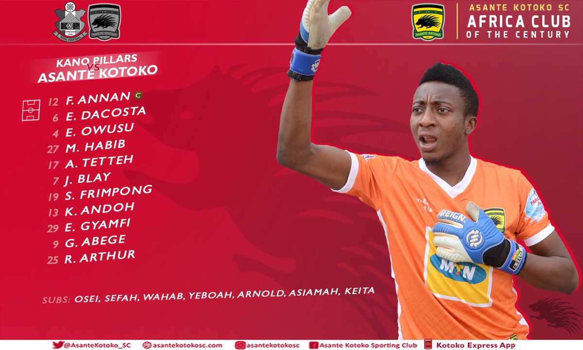 DanielDarkwah_'s tweet photo. Wishing my former club @AsanteKotoko_SC all the best in their game against Kano Pillars.

Halla Porcupines.

#DD18 #InGodITrust🙏 https://t.co/llRoCfNg8W