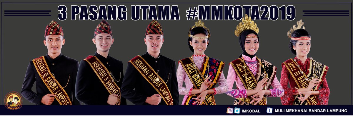 3 Pasang Utama Muli Mekhanai Kota Bandar Lampung 2019