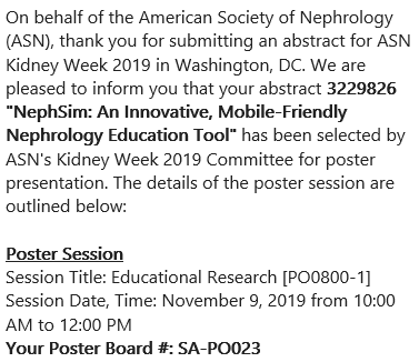 See you at <a href="/ASNKidney/">American Society of Nephrology</a> #KidneyWk!

nephsim.com 

#FOAMed #NephForward <a href="/ssfarouk/">Samira S. Farouk, MD, MSCR</a> <a href="/RachelHilburg/">Rachel Hilburg, MD</a>