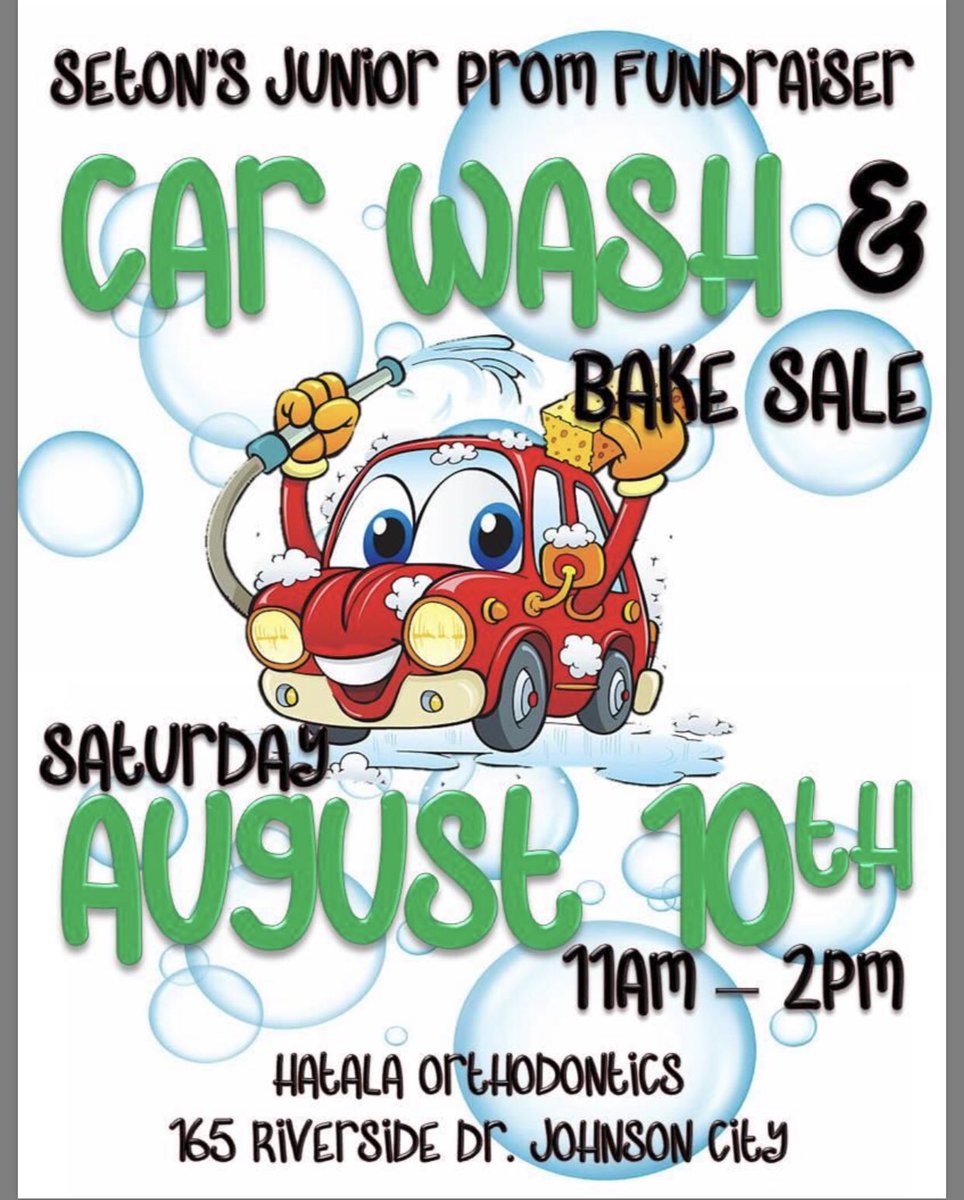 MsSuh104's tweet photo. Come out to Hatala today from 11-2 to support our Junior Prom! Donate any amount to have your car washed https://t.co/pg6q6ooS5N