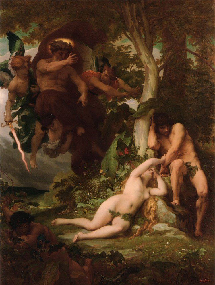 1907_mohamed_72's tweet photo. The Expulsion of Adam and Eve from Paradise, by Benjamin West. (1791)

Expulsion Of Adam And Eve, by John Faed. (1880)

The Expulsion of Adam and Eve from the Garden of Paradise, by Alexandre cabanel. (1867)

The Expulsion of Adam and Eve, by Arthur Trevethin Nowell. (1897) https://t.co/taIIi4eKsT
