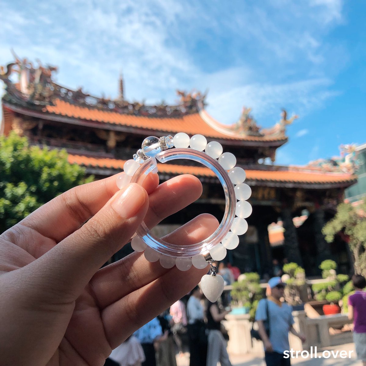 stroll_over's tweet photo. 𝐋𝐮𝐜𝐤𝐲 𝐒𝐭𝐨𝐧𝐞 𝐁𝐫𝐚𝐜𝐞𝐥𝐞𝐭 ⭐️ - เห็นคนรีวิวเครื่องรางวัดหลงซานกันไปเยอะแล้วแต่ทางเราขอแนะนำเป็นกำไลจากวัดหลงซานจ้าแต่อันนี้จะไม่มีเฉพาะทางนะเป็นกำไลใส่เพื่อชีวิตให้ชีวิตราบรื่นสงบสุขเป็นแบบโดยรวมในทุกๆด้าน #รีวิวไต้หวัน #เครื่องรางวัดหลงซาน https://t.co/tJcE69hkk2