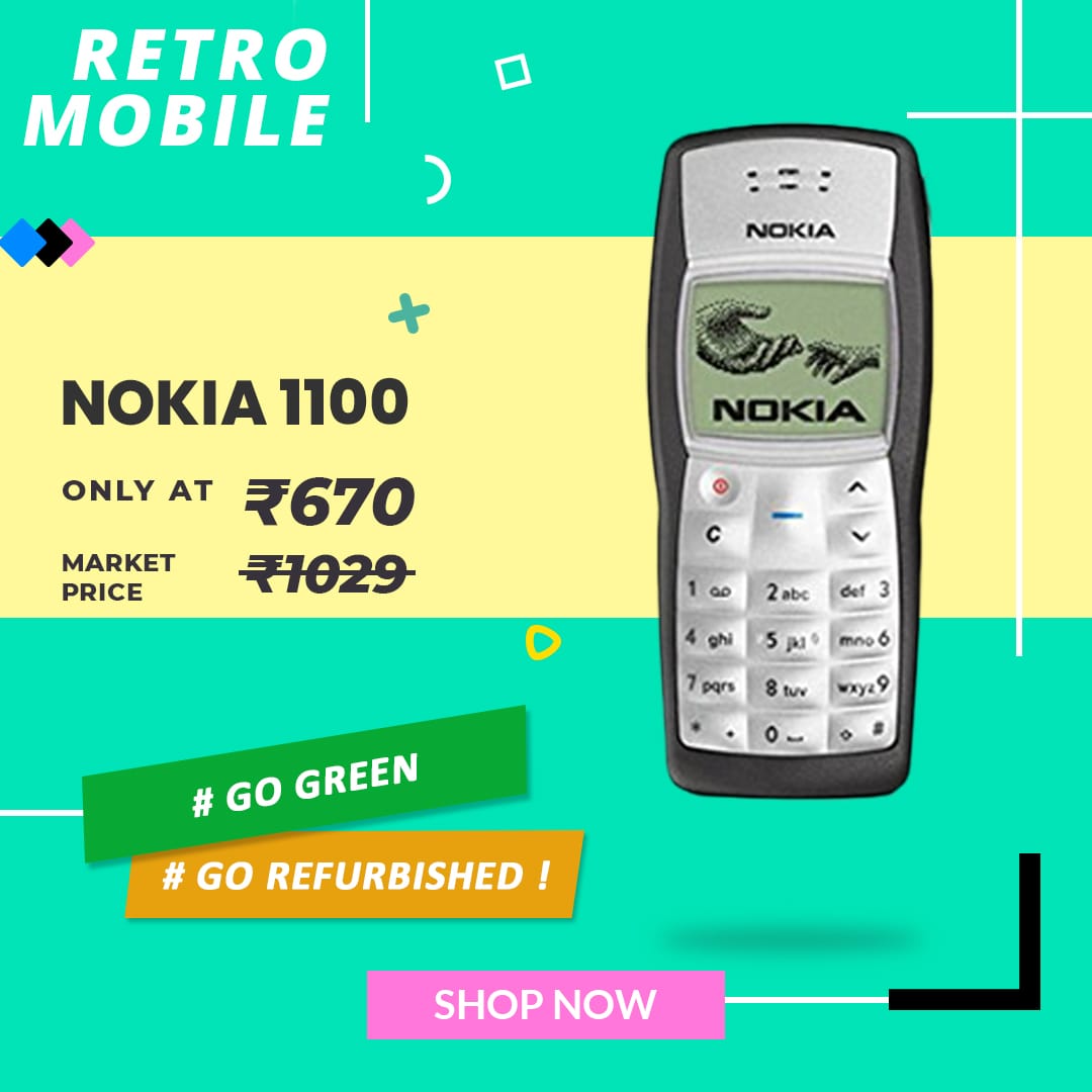 indiantype's tweet photo. https://t.co/WGL9tfzEJr Refurbished Mobile Sale is back with a bang. Buy Top Feature Phones &amp; Best of Retro Phones at best price in entire eCommerce market. 
7 Day Easy Return | 6 Months Indiantype warranty.
Buy Now : https://t.co/ehjKUVLOyt https://t.co/OR8EeUed3c