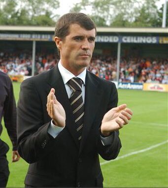 Happy Birthday to Roy Keane, this photo was taken at the high point of his managerial career 