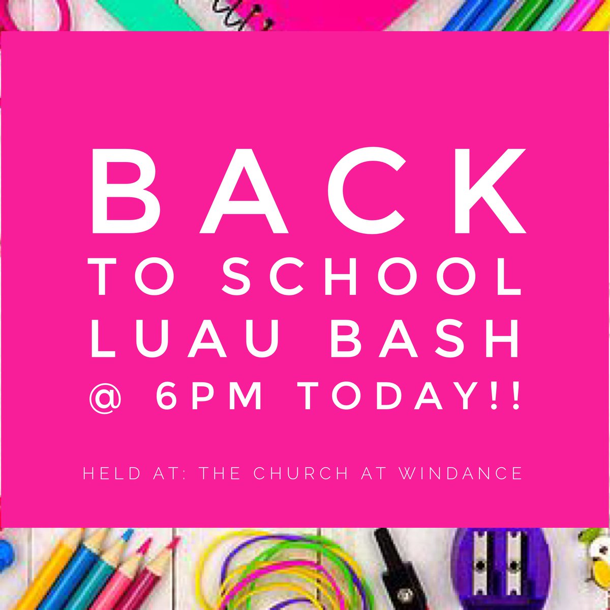 AtWindance's tweet photo. 🤩TODAY!! Bring the kids out for FREE water games, food, lots of fun and school supplies giveaway. 💧📚✏️🖍📓🌭 https://t.co/rRHmsKAk59