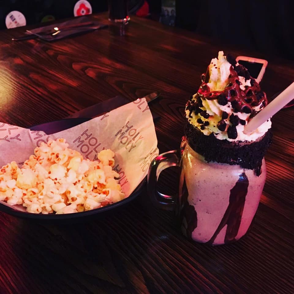 Cool down with a shake and nibble on some popcorn! 📸: Gemma Littlewood