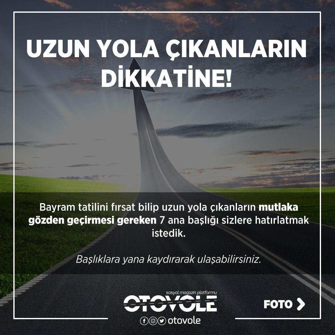 Otovole's tweet photo. Kazasız belasız yolculuklar diliyoruz tüm takipçilermize. #yol #uzunyol #dikkat #attention #car #cars #vehicle #carstagram #instacars #automobile #vehicles #automotive #amazingcars #luxurycars #otomobil #otovole https://t.co/4Sd94ICn6k