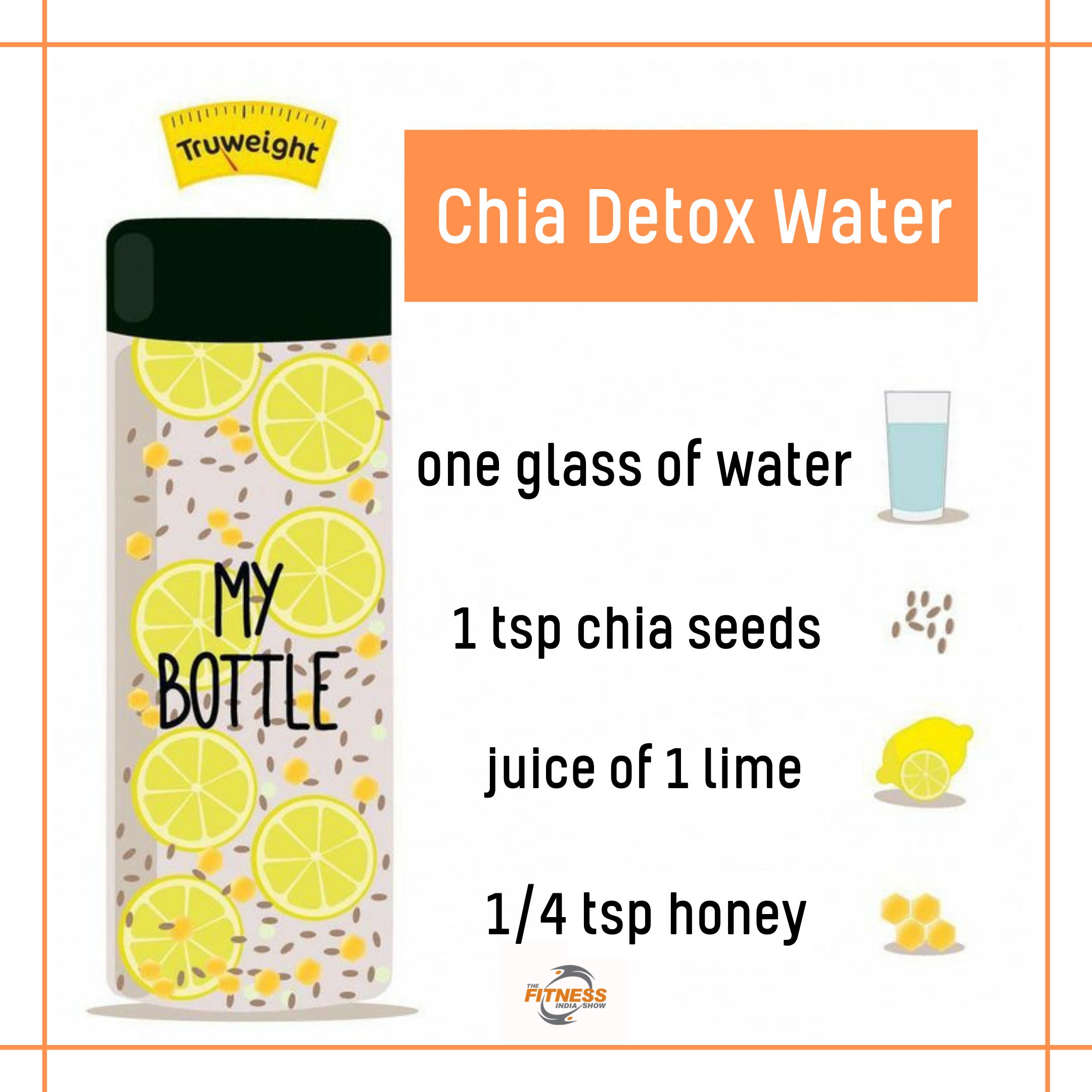 Fitness India on X Replenish yourself with infused water chia seeds lemons honey. Chia seeds keep you full for a longer time keeping you away from unhealthy snacking. detox detoxwaterrecipe