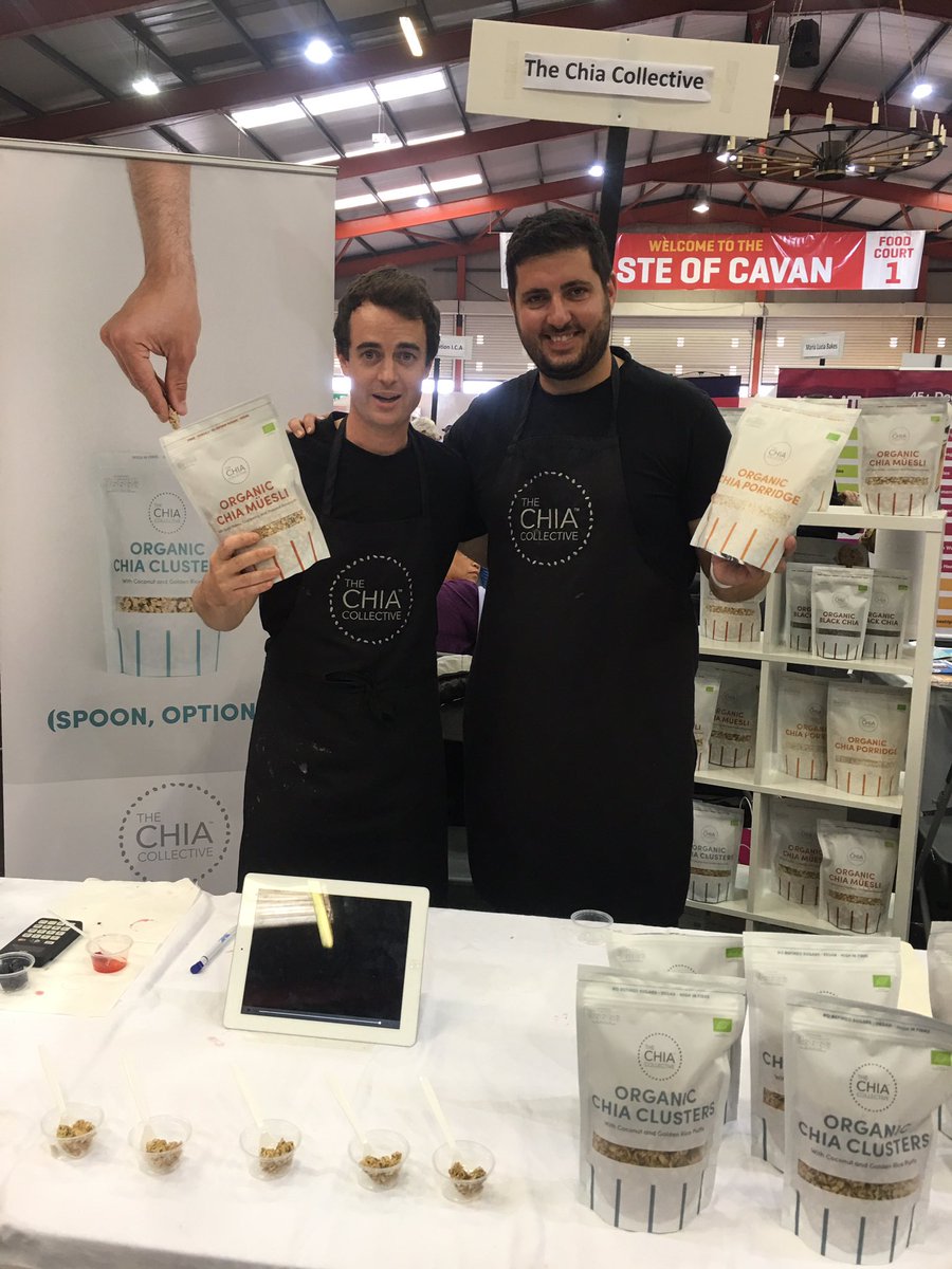 chiacollective's tweet photo. Another year in business, another @tasteofcavan ! Thanks for having us! #ThisIsCavan #makingithappen @IrishQFAs https://t.co/kGoyCG6HeK