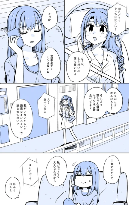 卯月が３泊４日ぐらいで遠征してたうづりん 