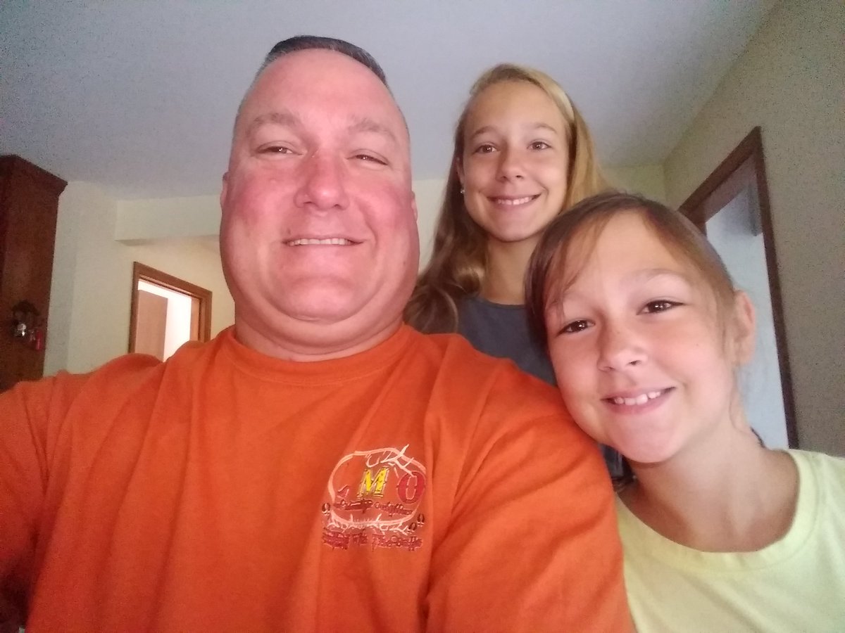 Me and the girls are ready to have a great Saturday