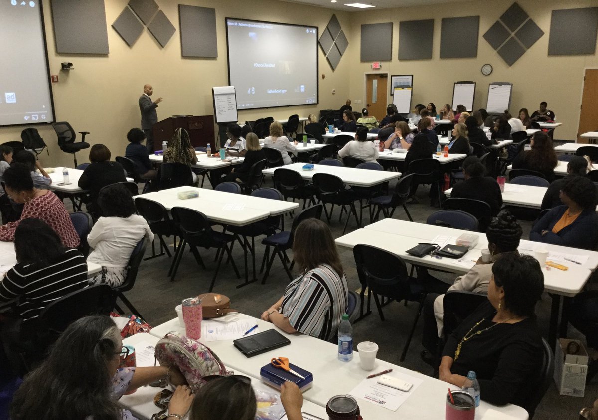 eschneeberg's tweet photo. Grateful for the Opportunity to Lead a Head Start Fatherhood Engagement Training this weekend in Kilgore, TX with a powerful group of Family Service Workers. Praising God and appreciating #MrFatherhood for the Opportunity #FathersForward https://t.co/0Be65wuPJV