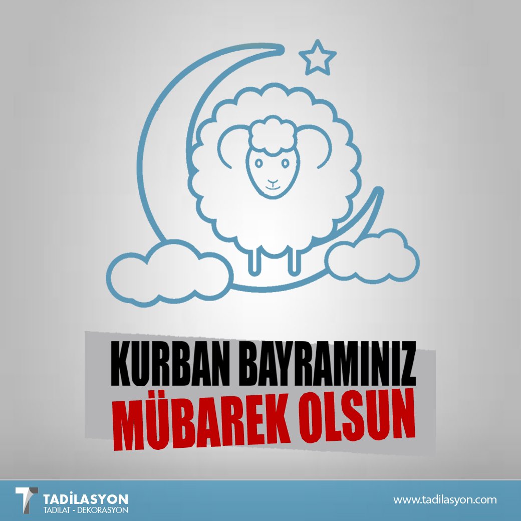 Sevdiklerinizle huzurlu bir bayram geçirmeniz dileğiyle... #iyibayramlar
tadilasyon.com  #KurbanBayramı #tadilat #dekorasyon #Tadilasyon #tadilatişleri #banyotadilat #evtadilat #kompletadilat #mutfaktadilat #tadilatustası #istanbultadilat #tadilatfirması #evdekorasyon