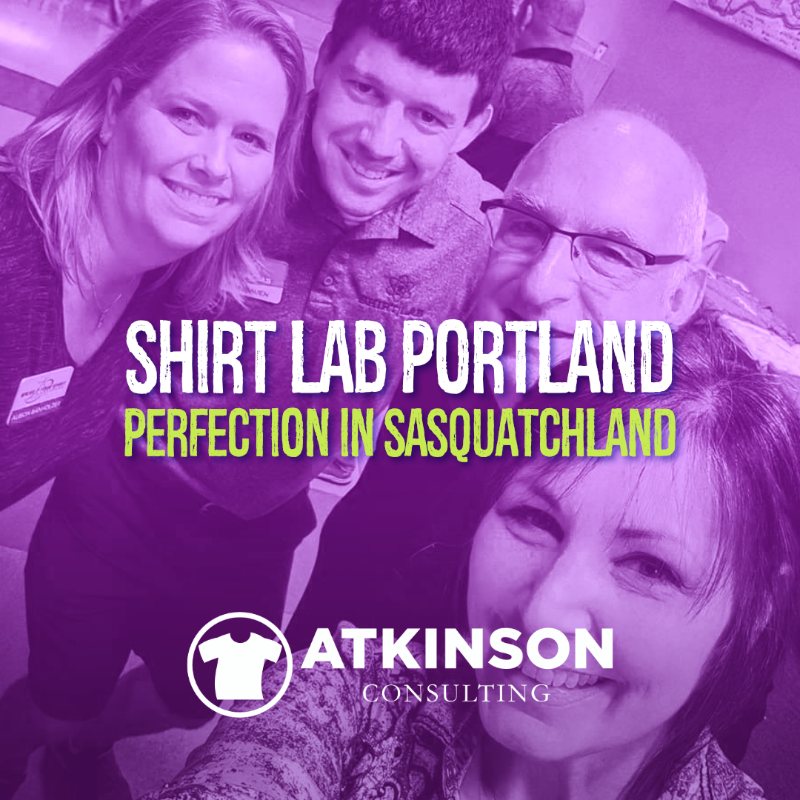 Shirt Lab Portland: Perfection in Sasquatchland - atkinson.fyi/SLportland - get the recap from our most recent event!