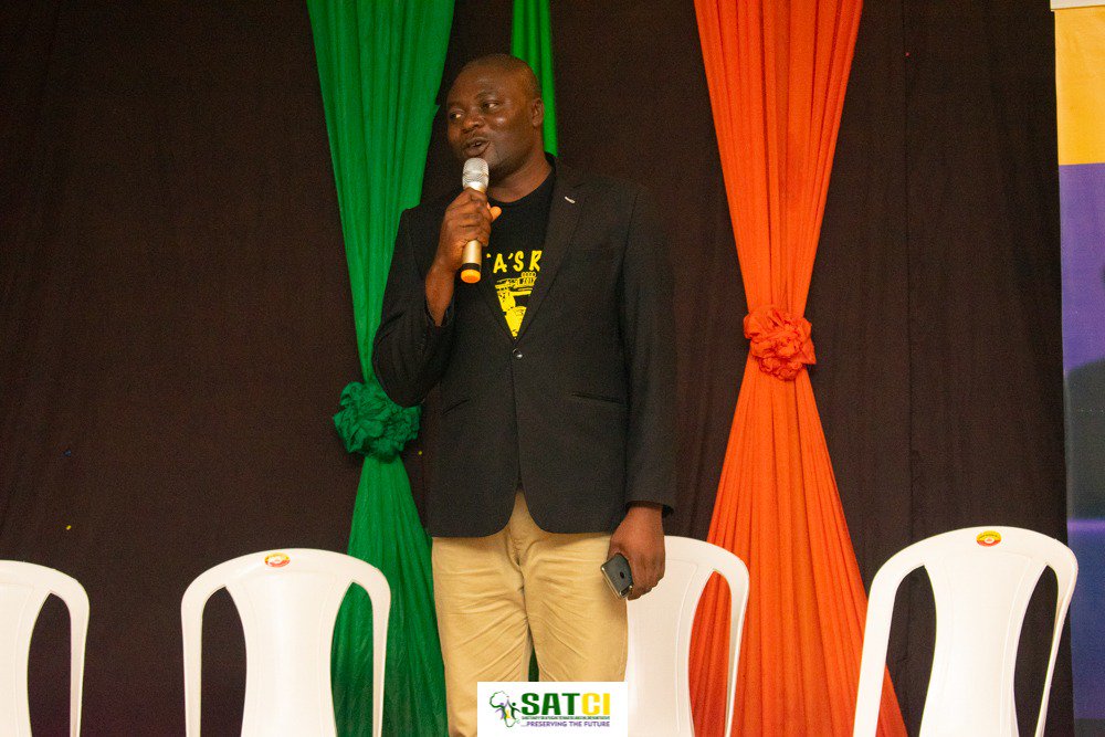 JosObserver's tweet photo. @AmamaBenn, the moderator of the panel discussion.
#Satcified
#WhoWeAre https://t.co/OQReJWgDFw