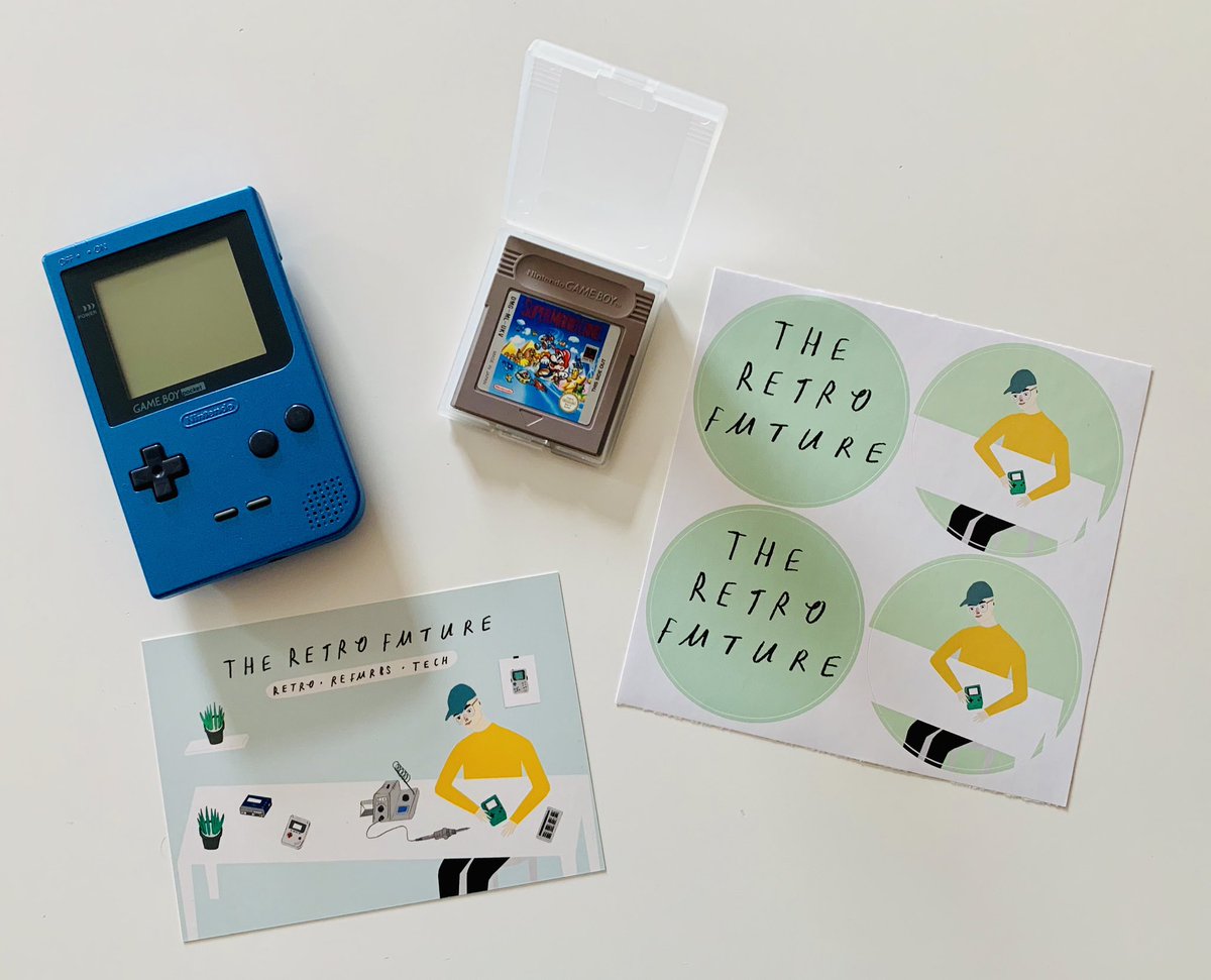 Giveaway time! 👌🦑🎉🎁

A GameBoy Pocket I repaired and spray painted a really nice blue colour!

TO ENTER:
- Follow me on Twitter
- Comment on this photo why you watch my videos 
- Share this post!
- Cross your fingers

Winner will be picked in 1 weeks time at random! #giveaway