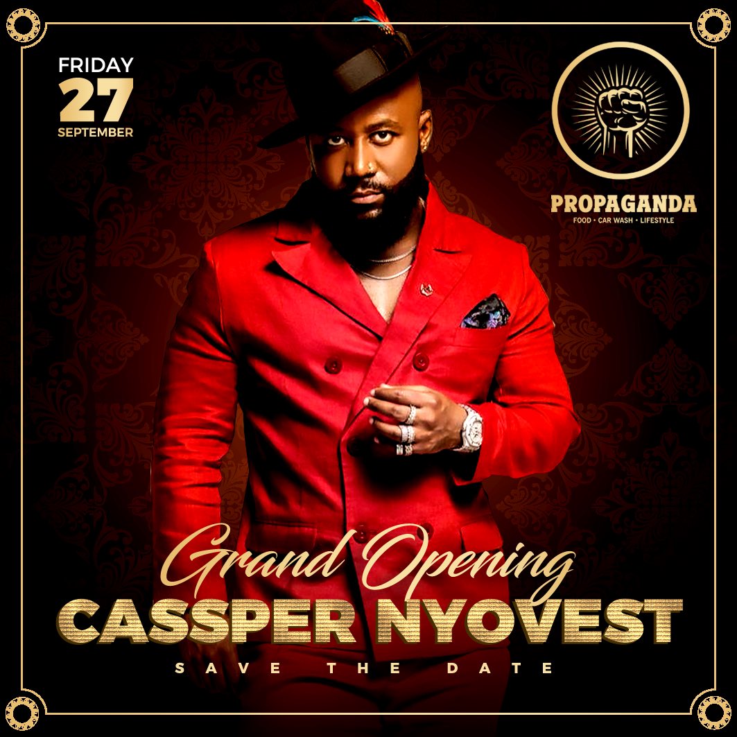 PropagandaPTA's tweet photo. Grand Opening
#Propapganda #RoofTop #AquaLounge #BraaiHouse #CarWash #AfterWorkVibez #CocktailLounge #Finedine #Cigar #AfterWorkVibez #AfricanEatery #Lifestyle #Luxurious #BuyAndBraai #Shisanyama #BirthdayCelebrations #CelebrityHangout #Uberfriendly
#SecuredParking https://t.co/12nHhpZee7