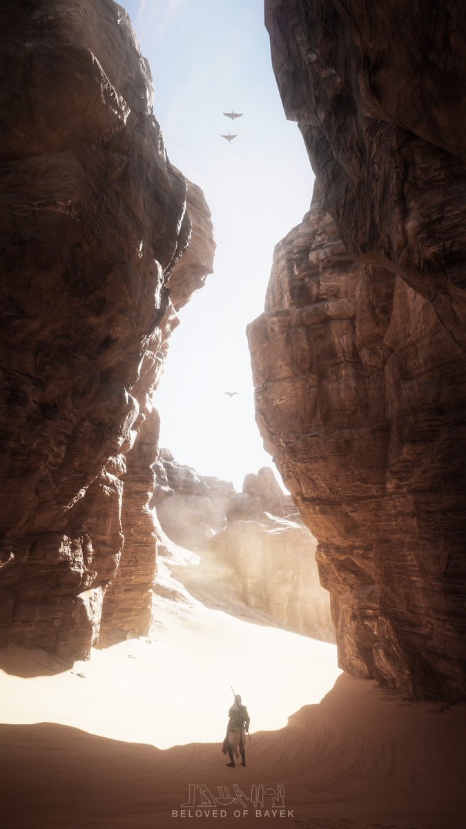 MutinousMel's tweet photo. When I heard about the #TCCFrame challenge, I knew this would be the place I’d be visiting.
#bayek #bayekofsiwa #belovedofbayek #merytbayek #baeyek #medjayofmyheart #assassinscreedorigins #assassinscreed #acphotomode #vgpunite https://t.co/TwpbGoyohw