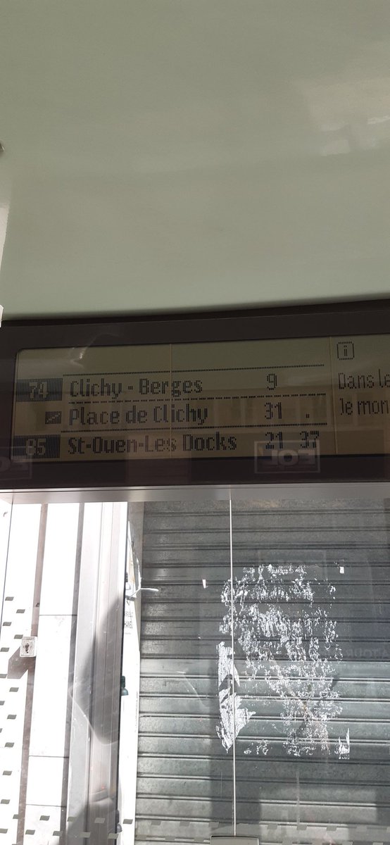 jattendslebus's tweet photo. Louvre - Rivoli
Lignes 74 et 85
Prochain passage dans 9, 21 et 31 minutes pour chaque destination https://t.co/q4JQUAntl1