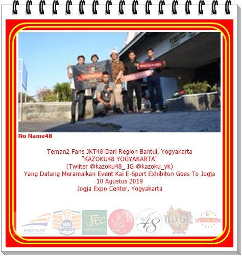 name48_no's tweet photo. @kazoku48_
@JAttack_
@J_Affiliation
@UNTAR48
@LadaHitam_Squad
@K3Alliance 
@K3satuan_Jateng
@K3luargaDGK
@KCangcorang
@TeenagersIDN
@JKT48_Academy
@FG48_JKT 
@Bks48Cikarang_
@wotasquad_
@Glory48Club_jkt
@teamgesrekf4

#KAIESPORT https://t.co/txK0BhKCwX