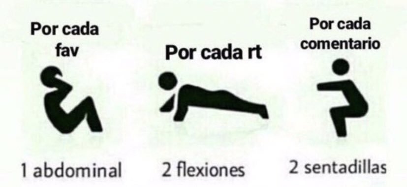 ¡Bueno bueno! .... Me uno a este desafío, así que si quieren que realice el reto pues enviaré vídeo cumpliendolo(a partir de hoy los RT, FAV Y COMENTARIOS hasta el día lunes).. físicamente estoy mamadisimo así que será pan comido 😁