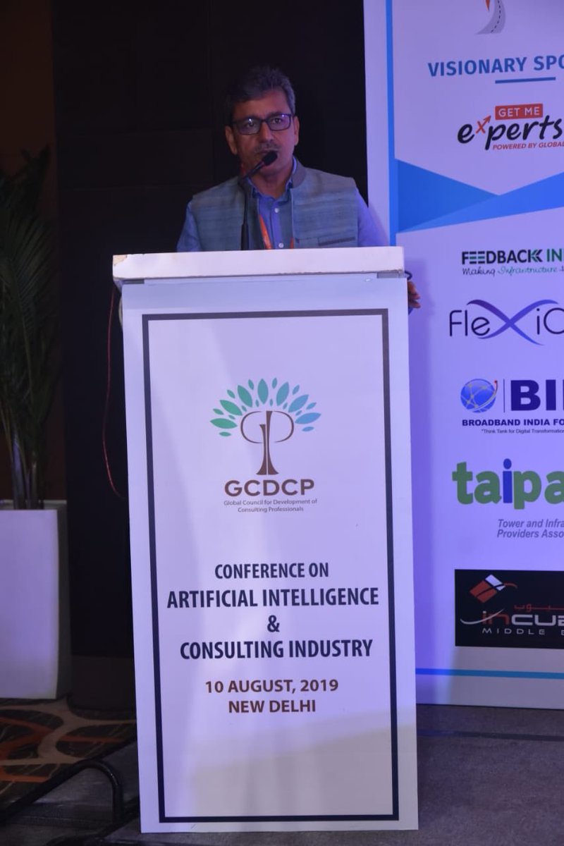 Omkar_Raii's tweet photo. Had pleasure of company of finest minds in the consulting industry during the conference on AI and Consulting Industry #aiinconsulting organised by Gloabl Council for Development of Consulting Professionals  #gcdcp today. https://t.co/XmhA1ukTpw
