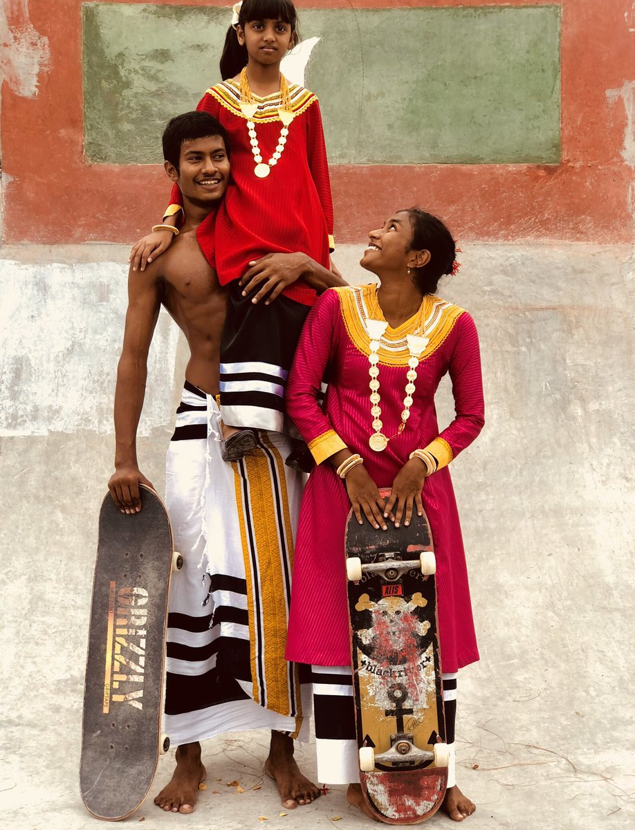 This eid its #LibaasEid of skaters version tomorrow at #Hulhumaleskatepark from 4:00pm-6:00pm! Join us in a traditional outfit to skate or watch us skate! #raalhuganduskatepark 
📷: Ahmed Rishwan