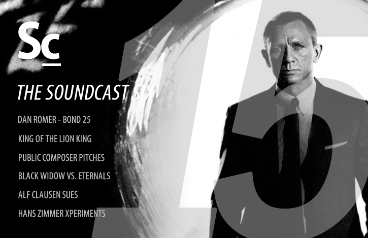audiosoundcast's tweet photo. 6️⃣ NEW EPISODE 6️⃣

Soundcast Six Vol. 15

Dan Romer on Bond 25, The King of The Lion King, composer pitches, Black Widow vs. The Eternals, Alf Clausen sues Fox, and Hans Zimmer's Xperiments - @cinsoundradio
@MaestroDane @ccoleman discuss these 6 stories!

https://t.co/9wrypiU2vo https://t.co/Wjs5q5DzTY