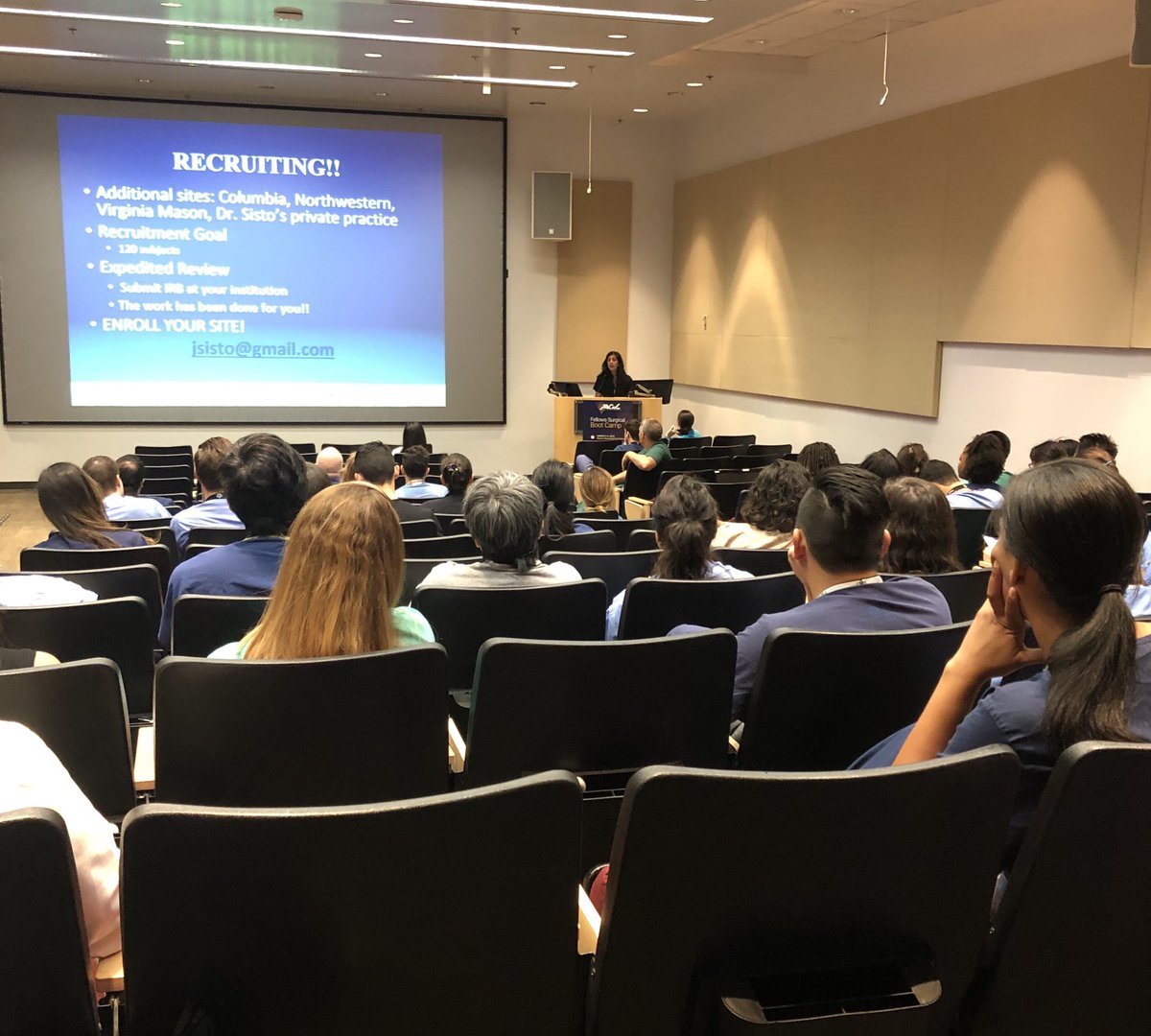 FMIGS1's tweet photo. Day 2 - Morning Lectures! Rise and Shine Boot Campers. @AAGL #fmigsbootcamp https://t.co/AZHZpJLJEQ