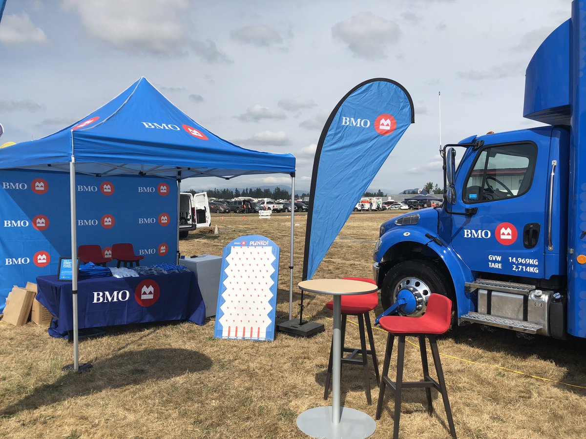 shellerbaby29's tweet photo. Day 1 down ready for the next at #AbbotsofordAirShow #bmo #supportourtroops #ssfv #bmomobilebranch https://t.co/ZXJBhGvD08