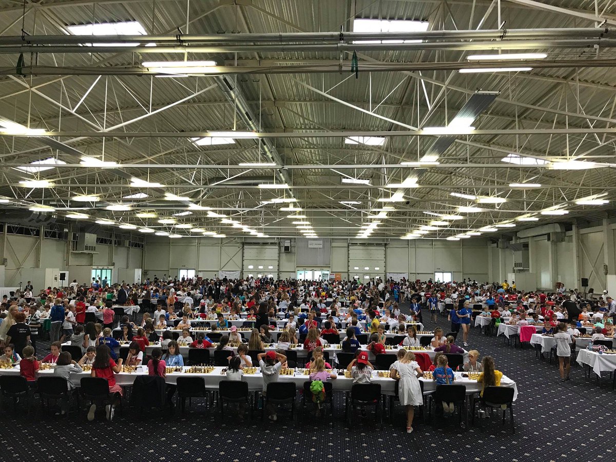 ECUonline's tweet photo. It’s over! Only 12 players out of 1306 participants of European Youth #Chess Championship 2019 became European Youth Chess Champions! #eycc2019 
Congratulations to all participants and special congrats to the medalists🥇🥈🥉and the Winners 🏆!
Standings: https://t.co/P13O4nfNja https://t.co/vwoanO5CzY