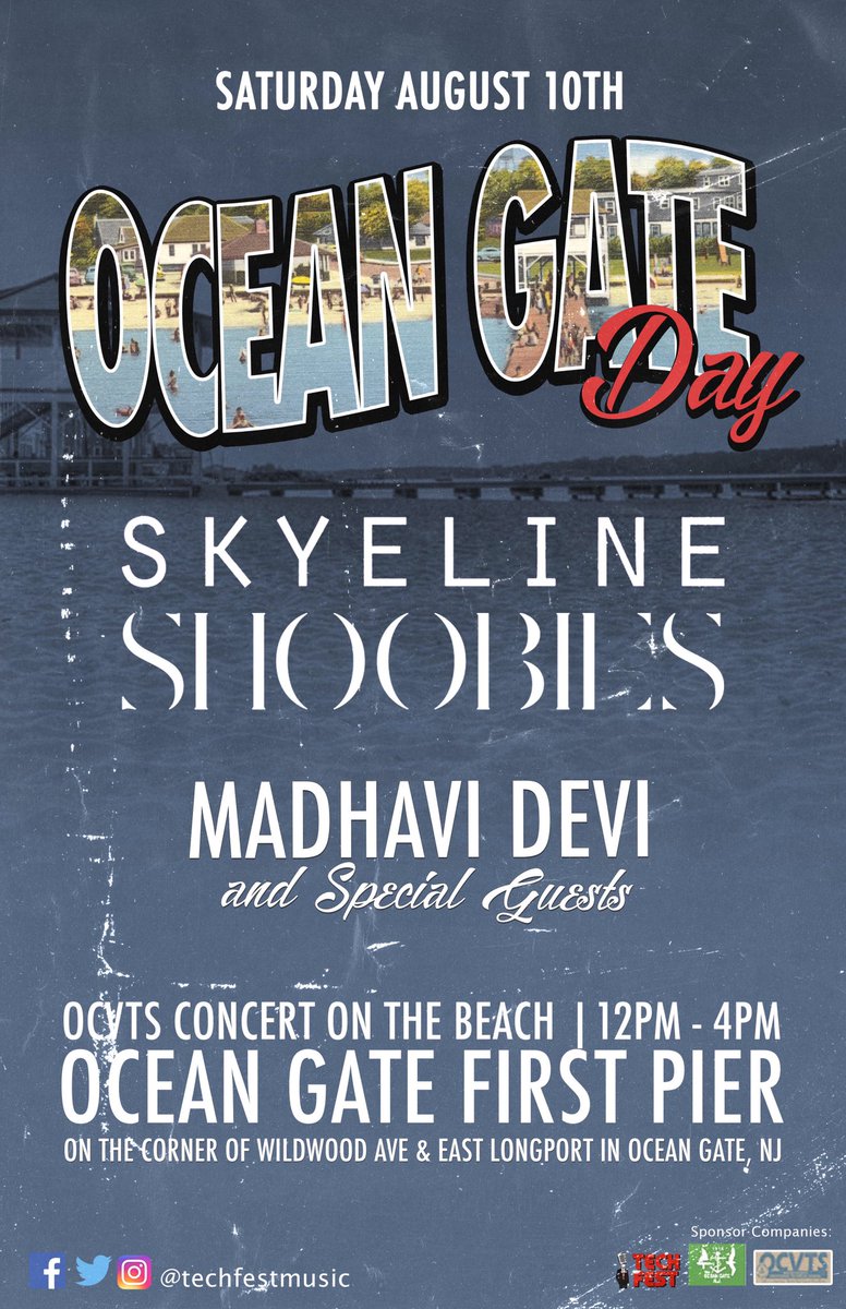 techfestmusic's tweet photo. TODAYS THE DAY!! 🕺😎
#ocvts #ocvtsaudio #ocvtspaa #techfestmusic #techfest #oceangatenj #localmusic @skyelinetheband @shoobiesNJ @bwoodmakesmusic @ MadhaviDevi https://t.co/Uv2ZuiaDnW