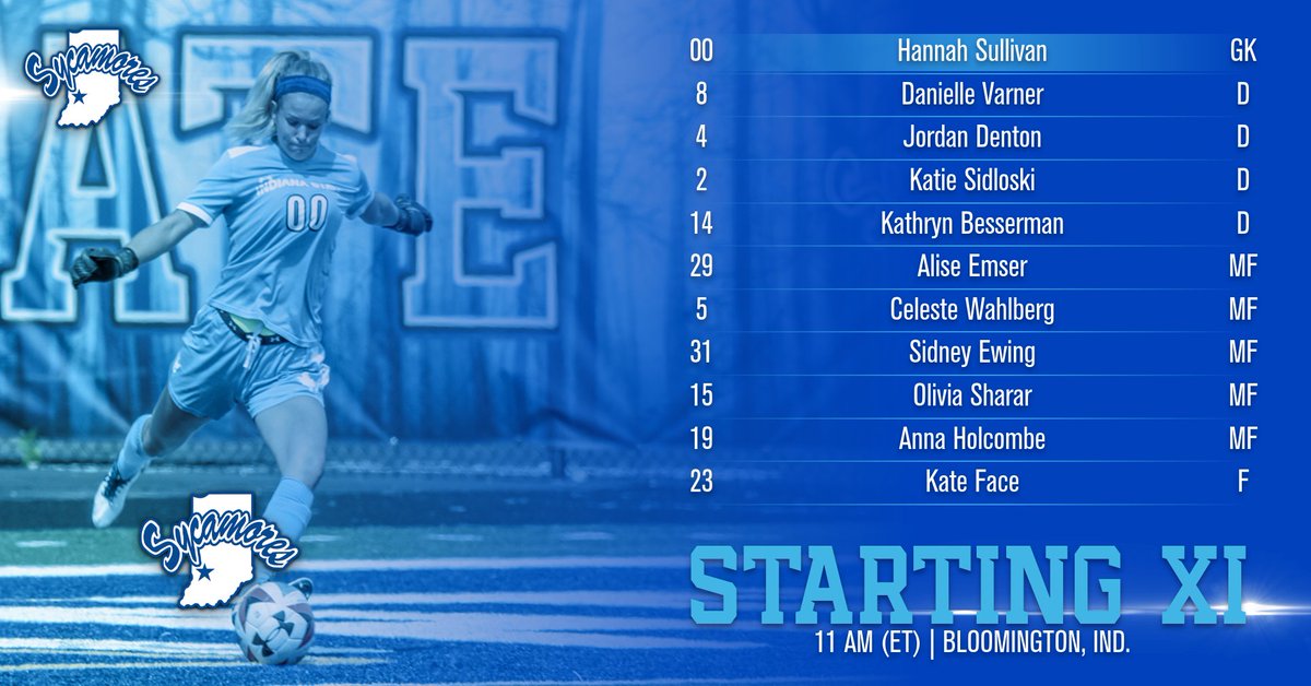 IndStSoccer's tweet photo. It's almost kickoff time here in Bloomington as the Sycamores are gearing up for their exhibition friendly at Indiana! We will have live updates on here throughout the match!

#MarchOn https://t.co/TP2tQj99xz