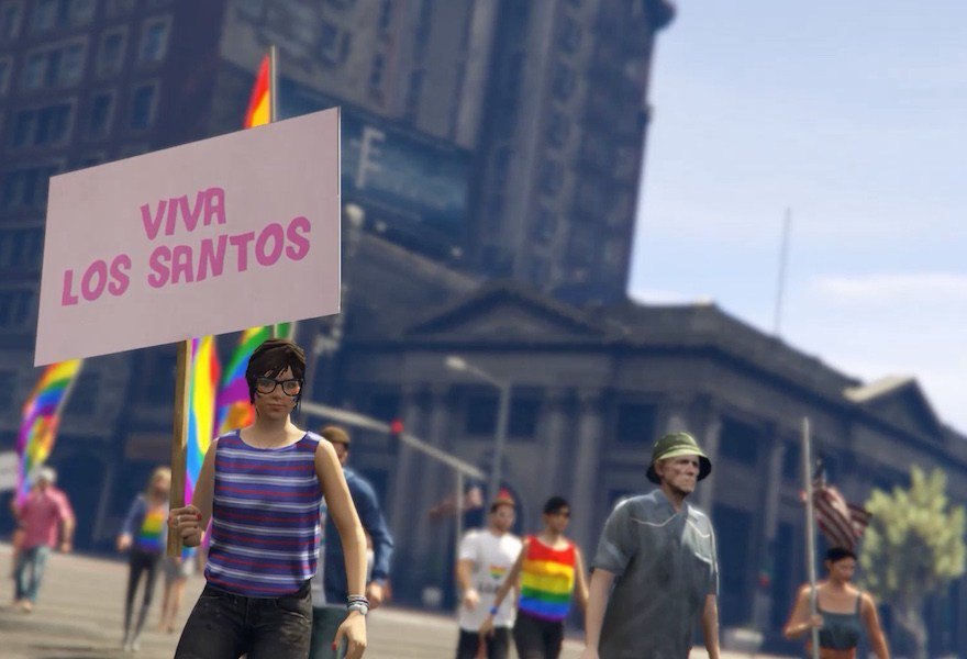 Los Santos Pride Festival tweet media