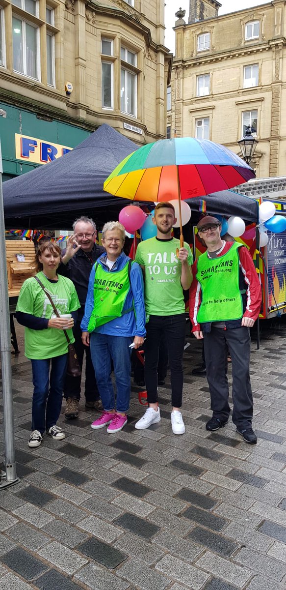 SamaritansC's tweet image. Halifax and Calderdale SAMARITANS  #CalderdalePride  2019