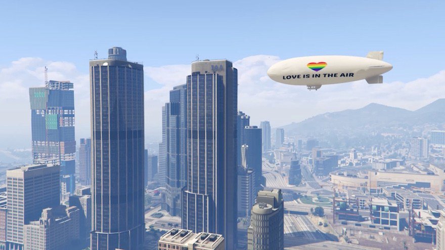 You heard the blimp. 💞