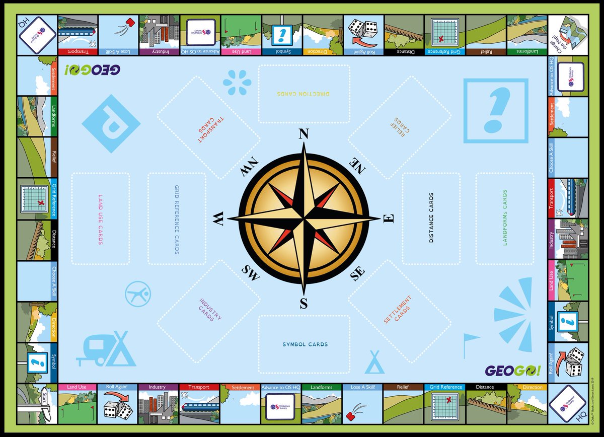 OakaBooks's tweet photo. Win a copy of Geogo!, our @OrdnanceSurvey map reading board game. Includes 4 #Ordnancesurvey map extracts 1:25,000 &amp; 1:50,000 &amp; 240 map skills questions. RT to enter. Entries close 31/8. #Geographyteachers #geographyteacher #orienteering #Maps #naturelovers #geography #homeed https://t.co/AgITC23VH0
