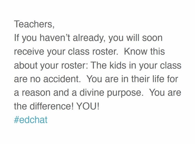 An important reminder as we head back into another school year! We’re not just there to give information. Building relationships and creating a strong community is important too! Can’t wait to see all my students again! #kindnesswarriors #communitycenteredlearning
