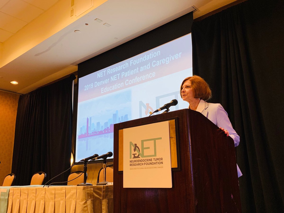 .@elyseg of ⁦@CureNETs⁩ opens remarks at the neuroendocrine tumor patient & caregiver conference in Denver, being live-streamed here today: youtu.be/D31xUh1rfmk