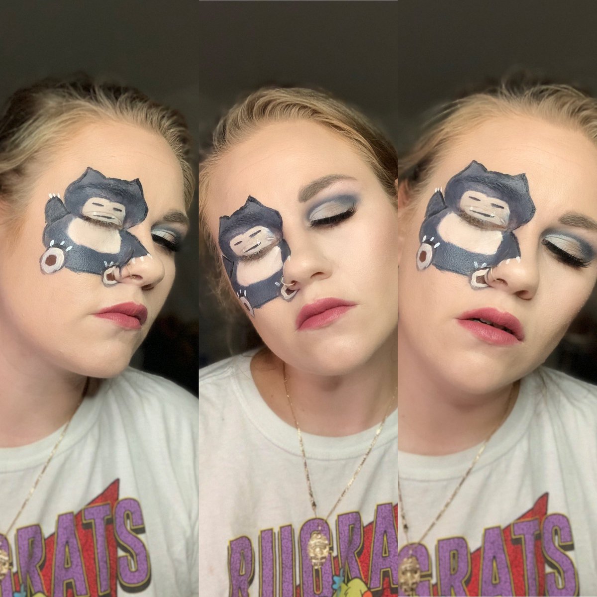stephieethebean's tweet photo. @WikkedCosmetics Iβm so #wikked that sometimes a snorlax appears and I grow a unicorn horn. https://t.co/1VXWUQJXmD
