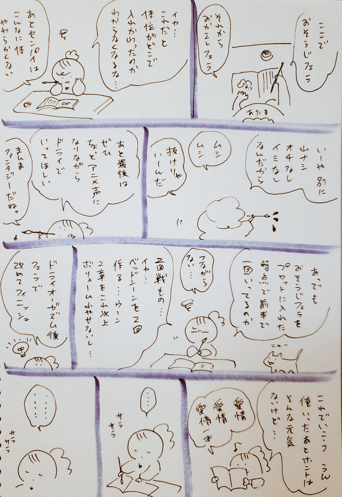 #鉢伊月間
あさのさん(@byz_nyan)作の鉢伊漫画(続く)
※成人向け
※絵はゆるゆるで可愛い
※描いてもらった嬉しい 