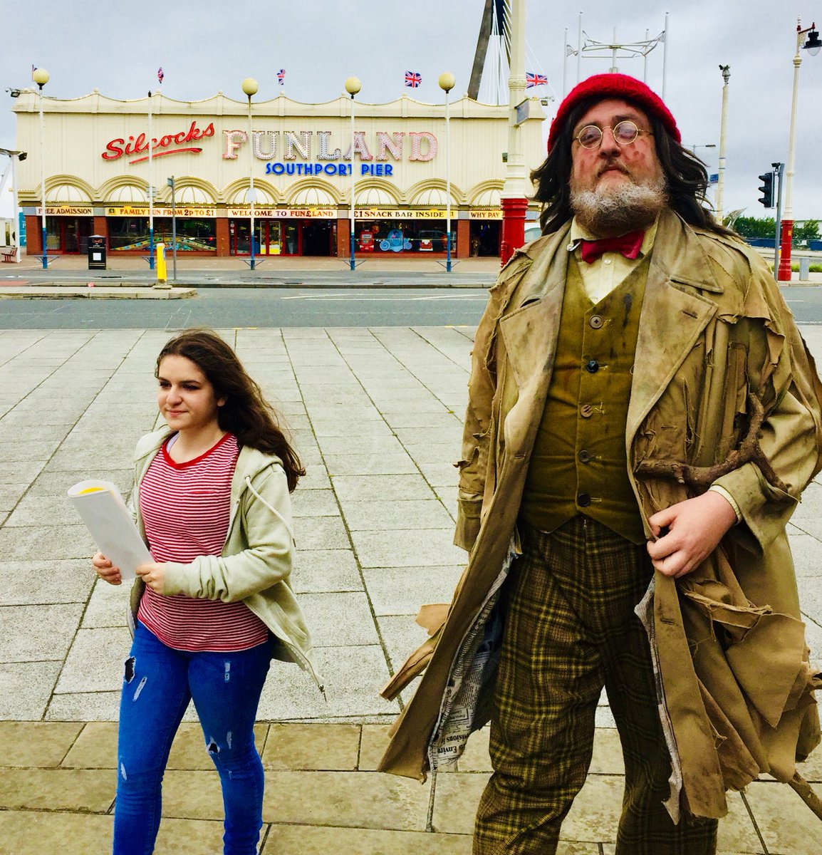 Someone had a “Super Brilliant Amazing” time at Fun Land 
#Southport <a href="/bradstdavis/">Bradley Davis</a> <a href="/BeacockMae/">Lucy-Mae Beacock</a> <a href="/WaterfrontSpt/">Waterfront Southport</a>