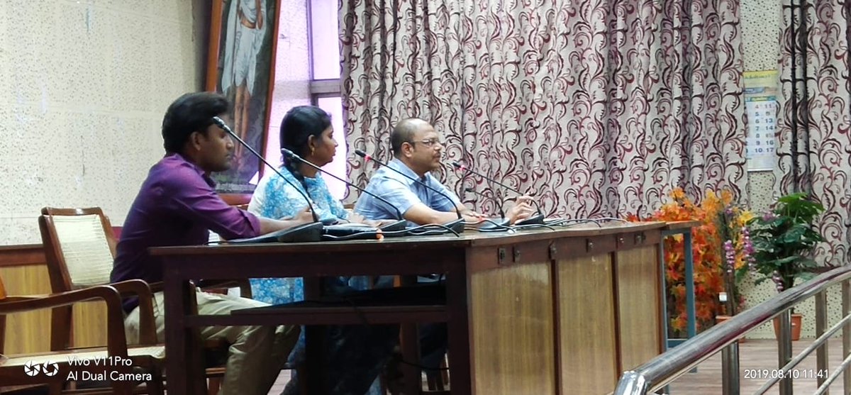 eDM_Vellore's tweet photo. Temporary Crackers License and eAdangal Training for CSC operators conducted in District Collector Office, Vellore. https://t.co/5UBCbjayn4