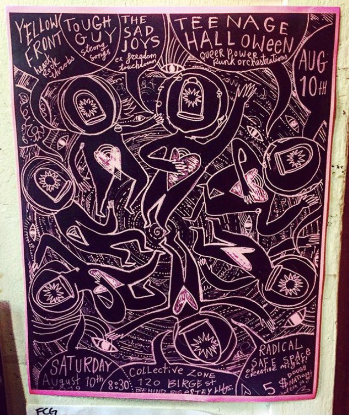tnghllwnband's tweet photo. tonight!!! weâre rockinâ Brattleboro VT at Birge St Collective w #thesadjoys #yellowfront + #toughguy - RSVP: https://t.co/VTuCTljKrS https://t.co/tXoRXsPCjQ